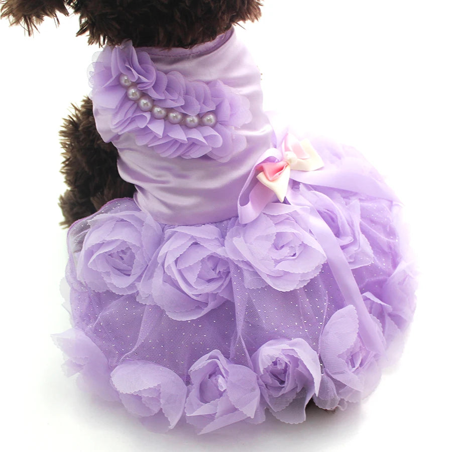 Purple Summer Hamptons Pet Dress