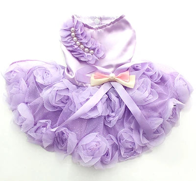 Purple Summer Hamptons Pet Dress