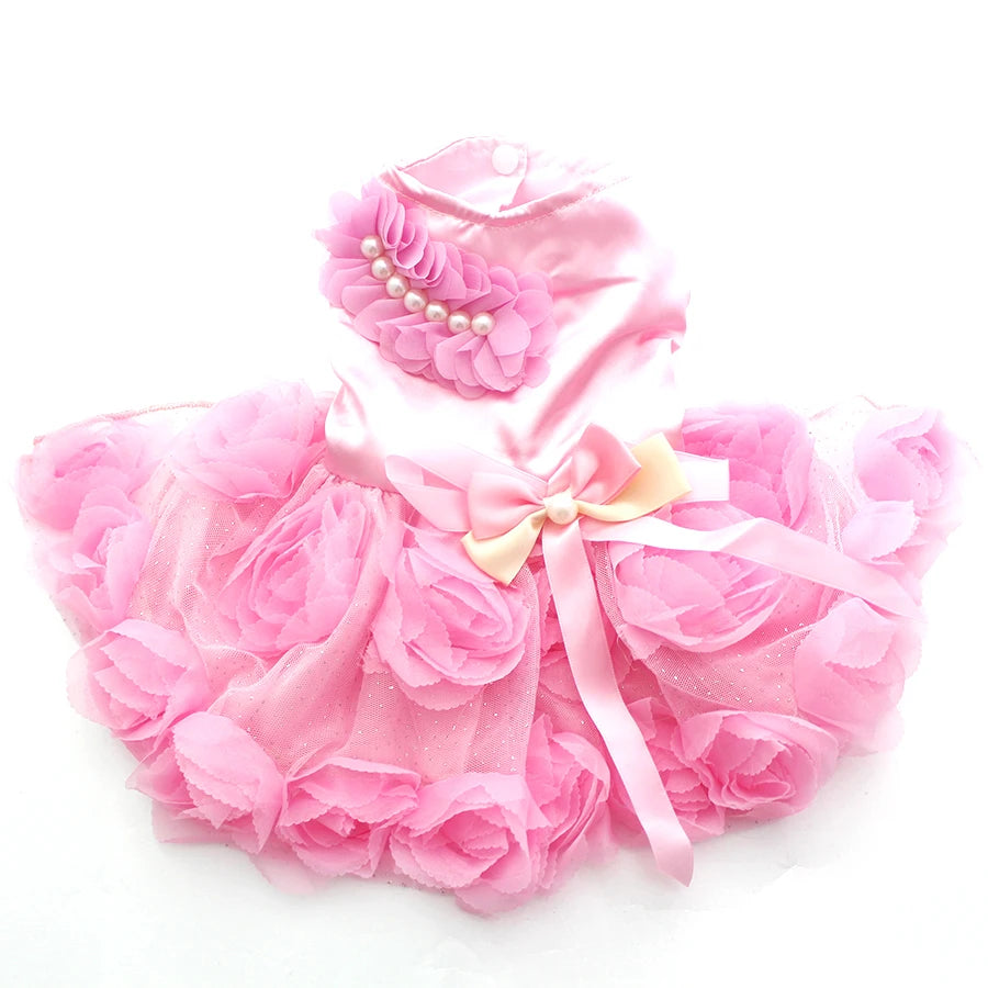 Pink Summer Hamptons Pet Dress